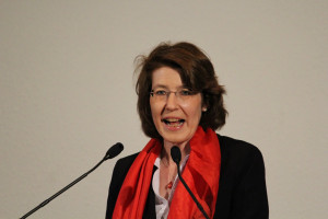 Ulrike Bahr, Vorsitzende der SPD-Augsburg, Bundestagskandidatin -- Foto: Michael Knuth