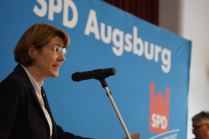 Impressionen vom Parteitag am 18. Juni im Hubertushof in Augsburg.