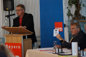 Impressionen vom Parteitag am 18. Juni im Hubertushof in Augsburg.