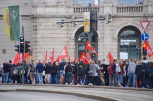 Impressionen von der Anti-PAG-Demo in Augsburg