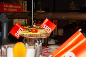 Wahlkampfauftakt der Augsburger SPD in der Kälberhalle